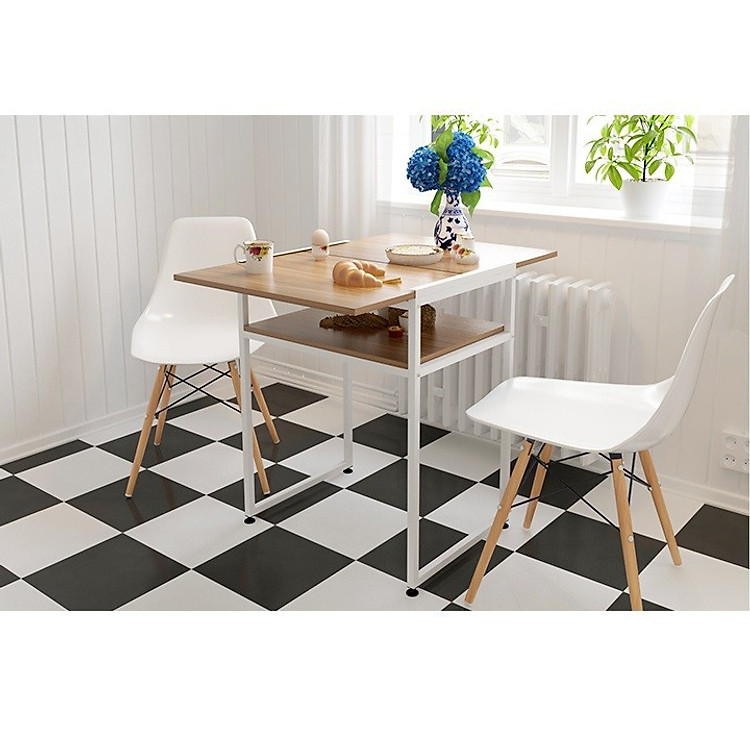 Bàn ăn chữ nhật gấp gọn(giao màu ngẫu nhiên)