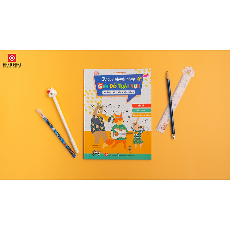 Tư Duy Nhanh Nhạy, Giải Đố Thật Vui! Cho Bé 3 – 6 Tuổi