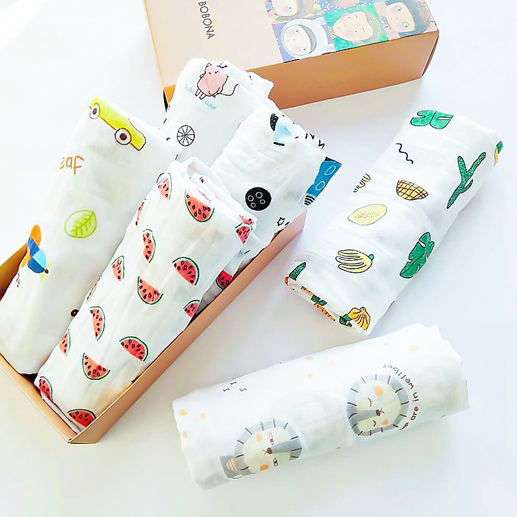 Khăn Xô Tắm In Hình Unmei 80x85cm Chính hãng Tiết kiệm - Hình ảnh 3