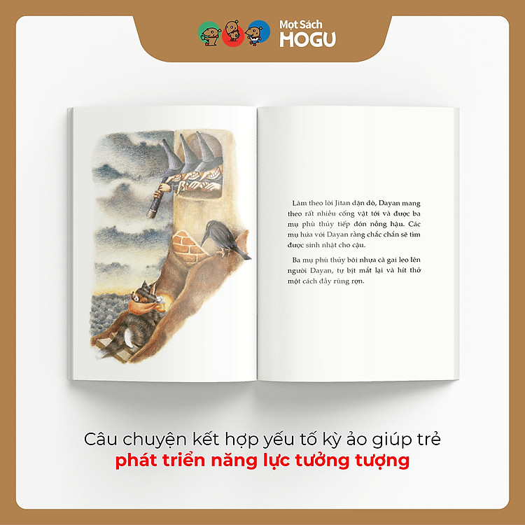 Truyện Ehon bé 3-4-5 tuổi - Mèo Dayan - Sinh nhật của Dayan - Ảnh 6