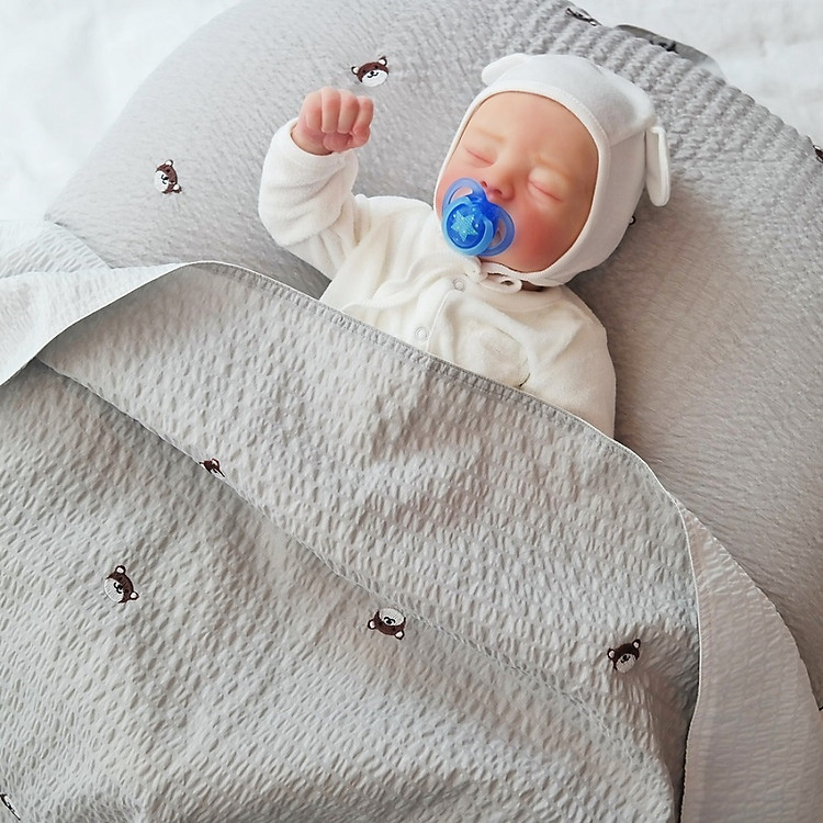 Gối chống trào ngược cho bé Rototo Bebe Chính hãng Tiết kiệm - Hình ảnh 5