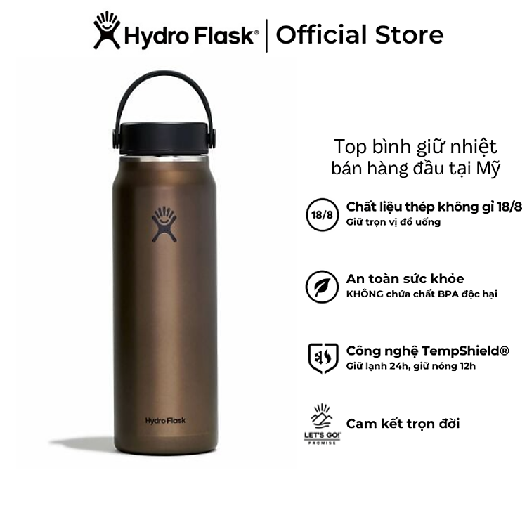 Bình giữ nhiệt Hydro Flask Lightweight Flex cap B 32 OZ (946ML) – Hàng chính hãng