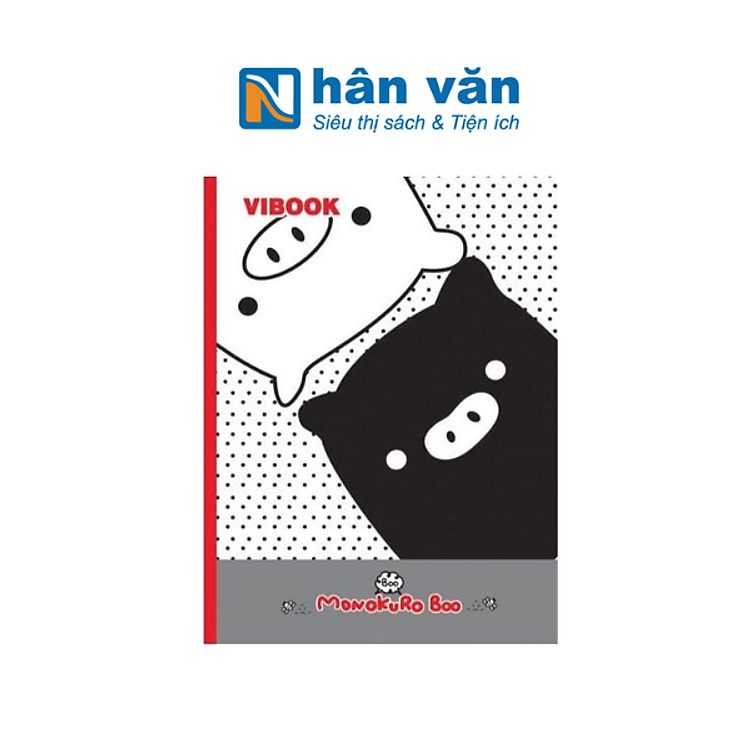 Tập Học Sinh Vibook Monokuro Boo (200 trang)