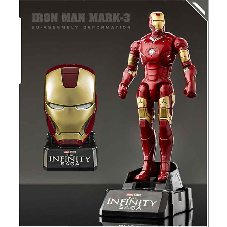 Đồ Chơi Mô Hình Iron Man Mark 3 Chính hãng Giá rẻ - Hình ảnh 3
