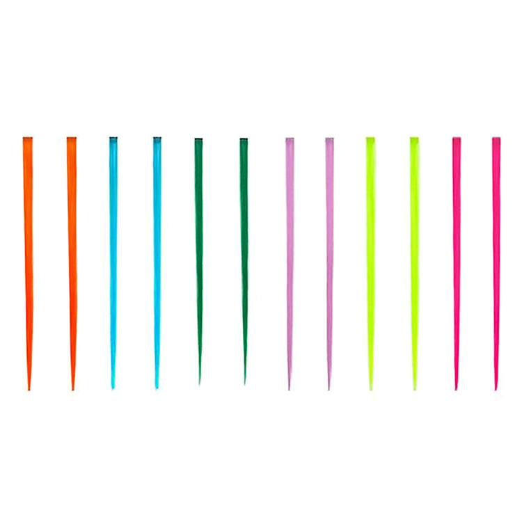 Tóc Giả Màu Thời Trang (12 Gói) (6 Màu/Gói)