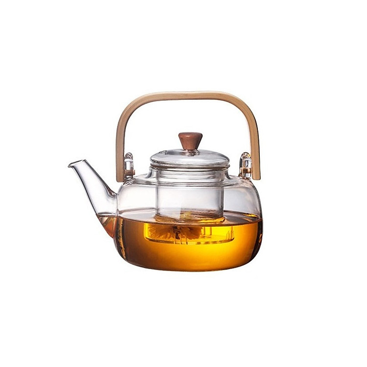 Ấm pha trà thủy tinh chịu nhiệt zeno ATT01 - 1000ml