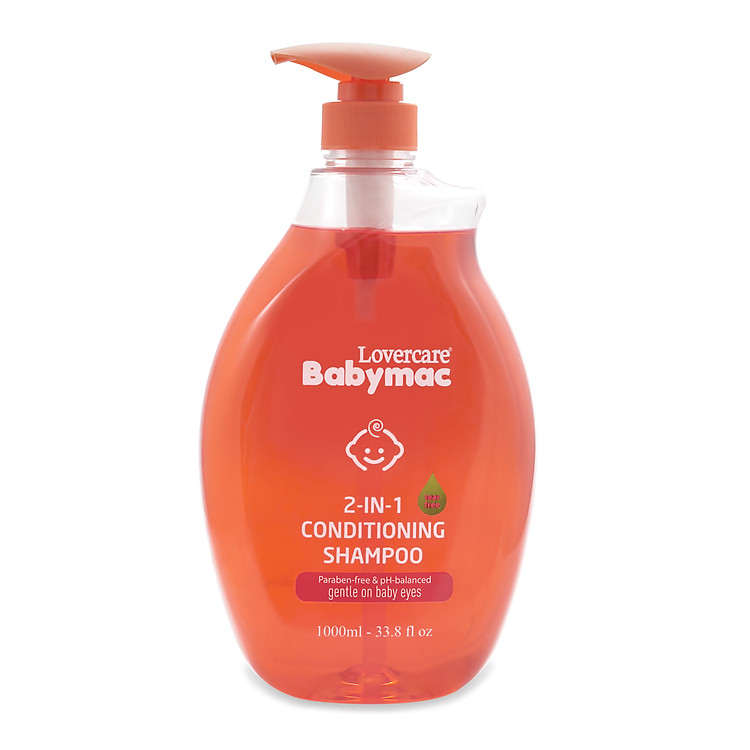 Mua tại Lazada: Dầu Gội Xả Em Bé Babymac 2 in 1 Chính hãng, giá tốt