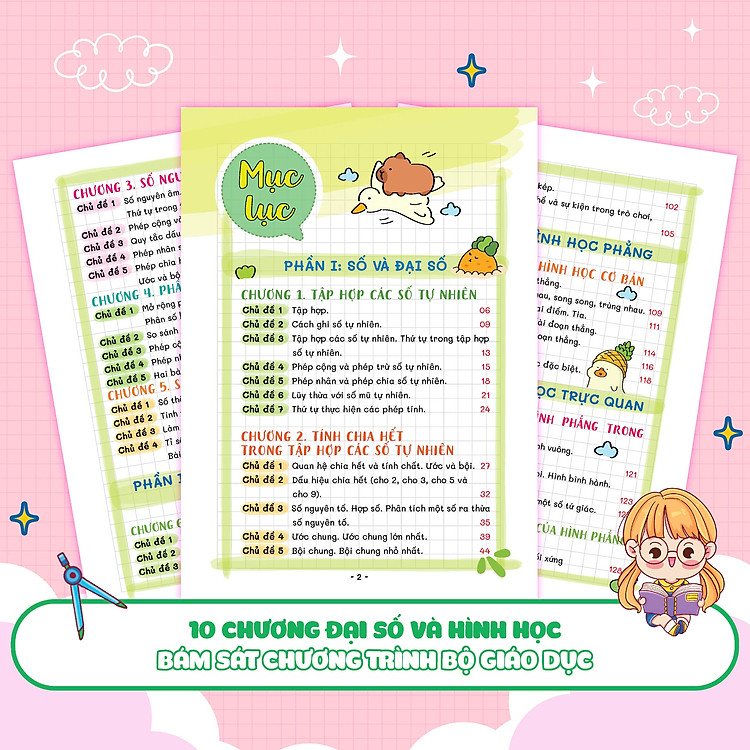 Sổ tay kiến thức và dạng toán 6 - Ảnh 5