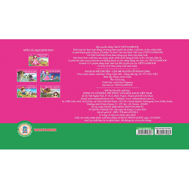 3D Kể Chuyện - CẬU BÉ NGƯỜI GỖ PINOCCHIO - Ảnh 3