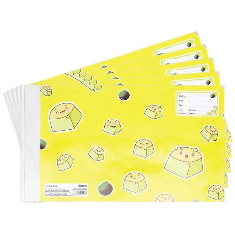 Giấy Bao Tập 2 Trong 1 Bìa Kiếng (5 cái)