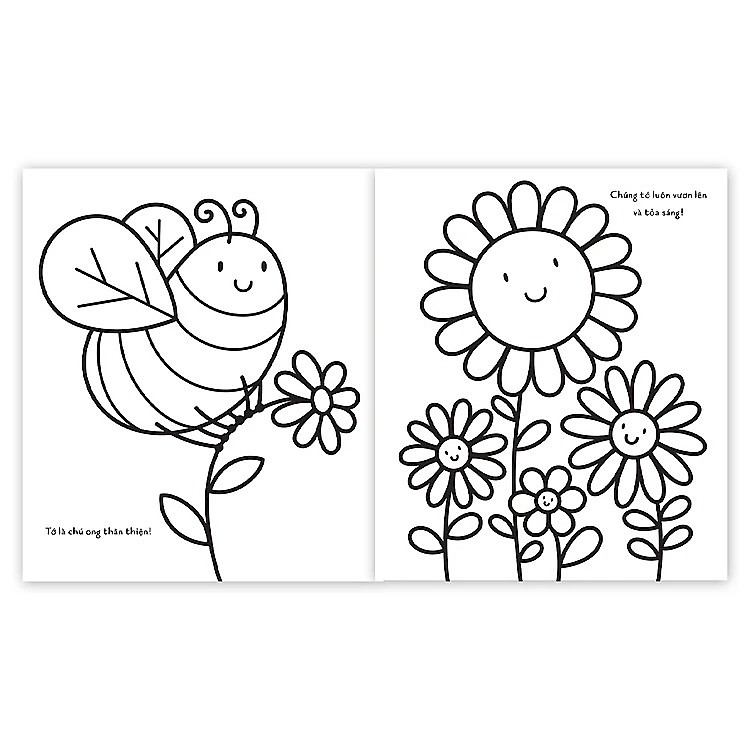 Cuốn Sách Tô Màu Đầu Tiên Của Tớ - Tô Màu Hạnh Phúc - Dành cho trẻ từ 3 tuổi - Ảnh 5