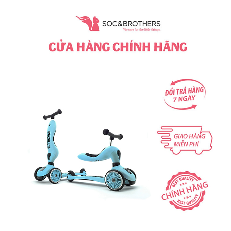 Scoot and Ride Highwaykick 1 Blueberry Chính hãng Giá tốt - Hình ảnh 4