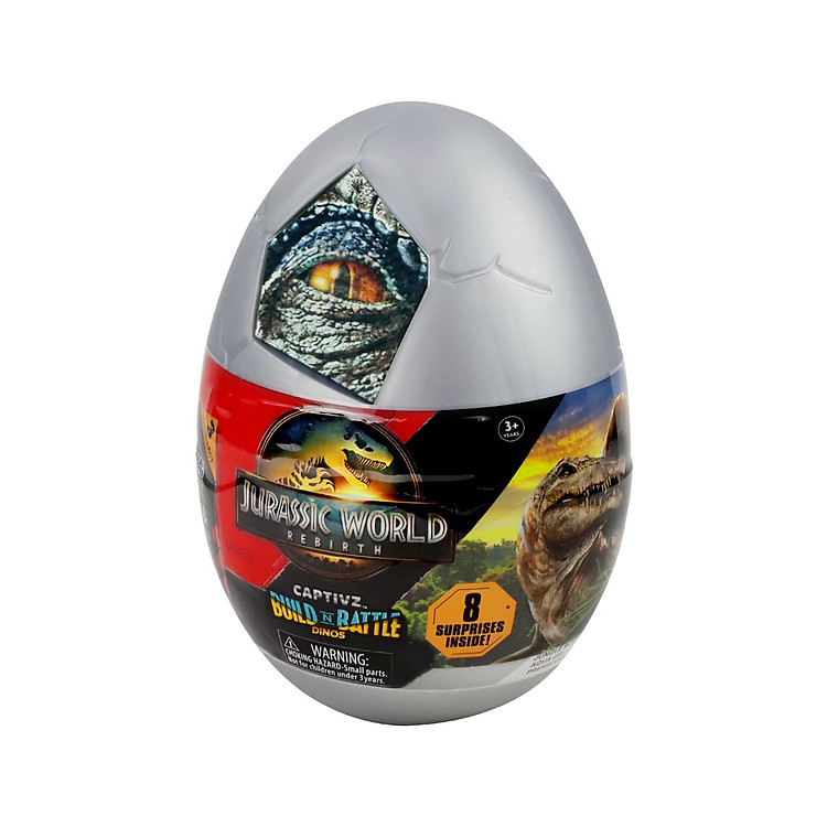Đồ Chơi Trứng Khủng Long Huyền Bí Jurassic World: Tái Sinh TOY MONSTER T01533 - Giao Hàng Ngẫu Nhiên - Hình ảnh 2