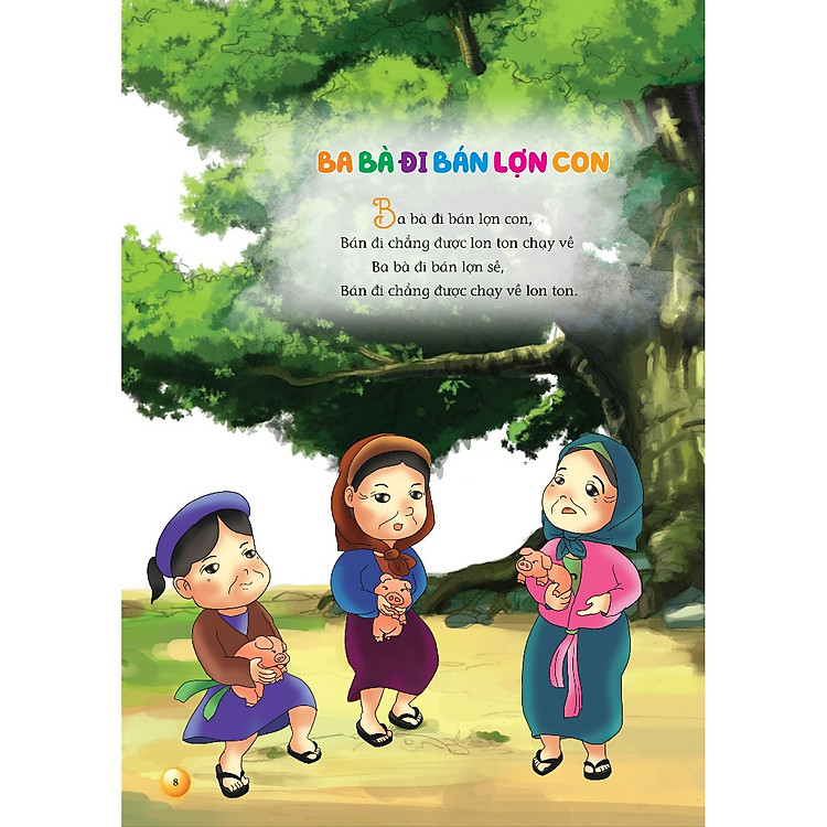 Tuyển Tập Ca Dao Đồng Dao Cho Bé Học Nói, Tập Đọc - Ảnh 5