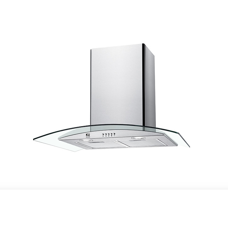 Máy Hút Mùi KUCHEN ĐỨC- Curved B 70 cm- Dạng Kính Cong , Phím - Hàng Chính Hãng