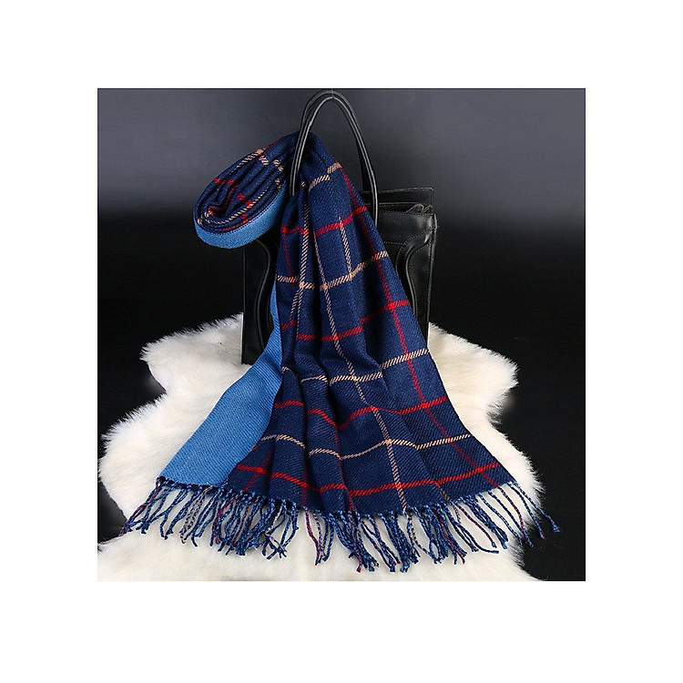 Khăn Choàng Dạ Cashmere Thu Đông Cao Cấp HN18