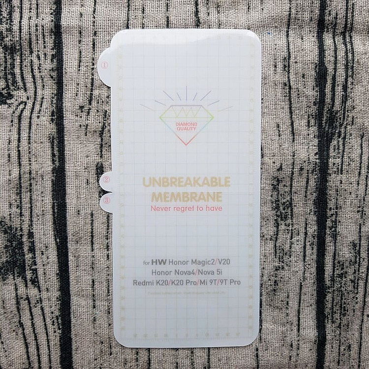 Miếng dán full mặt trước, sau PPF cho Xiaomi Redmi K20, K20 Pro (Xiaomi Mi9T, Mi9T Pro) chống xước