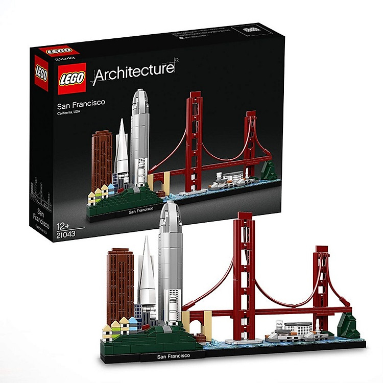 Mô hình LEGO ARCHITECTURE San Francisco 21043 Chính hãng Ưu đãi - Hình ảnh 2