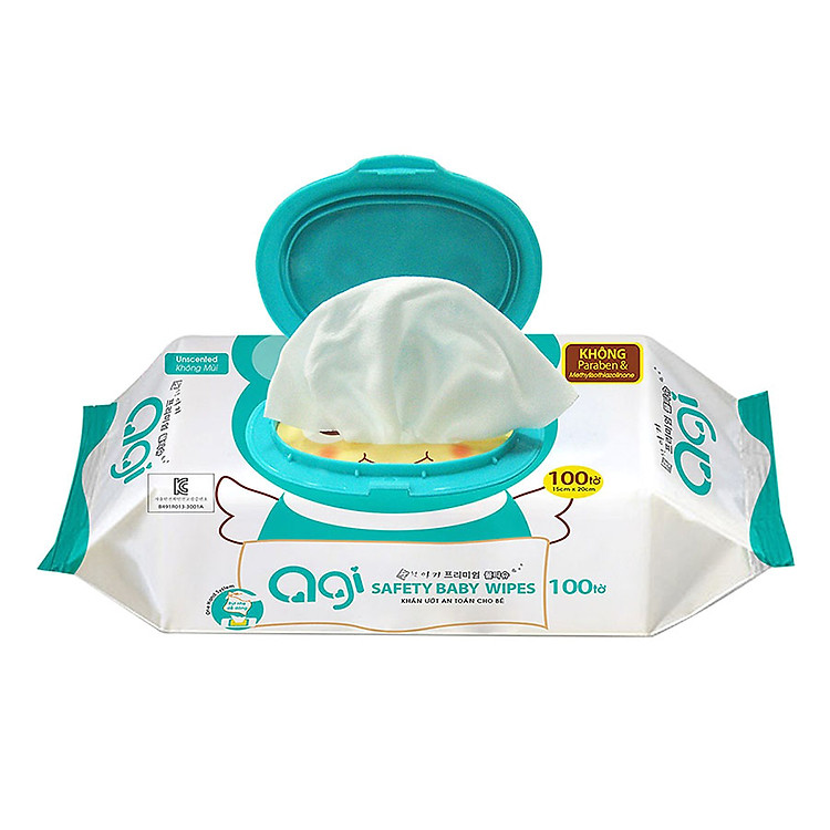 Khăn Ướt Agi Không Hương 100 Tờ Giá rẻ - Hình ảnh 3