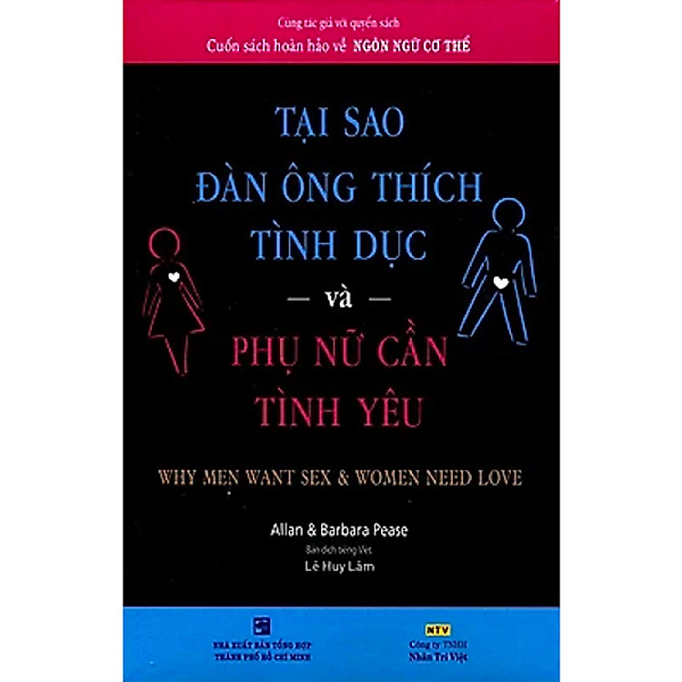 Tại Sao Đàn Ông Thích Tình Dục Và Phụ Nữ Cần Tình Yêu (Tái Bản 2022)