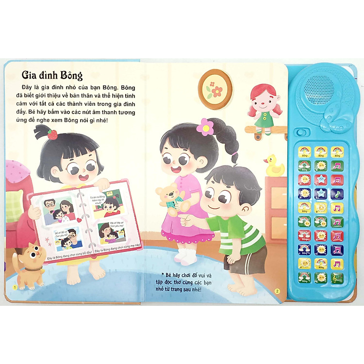 Tủ Sách Tương Tác - Bé Học Nói - Ảnh 3