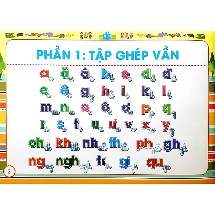 Bé Đánh Vần Và Tập Đọc Tiếng Việt (Theo Chương Trình Sgk Mới Nhất) - Ảnh 4