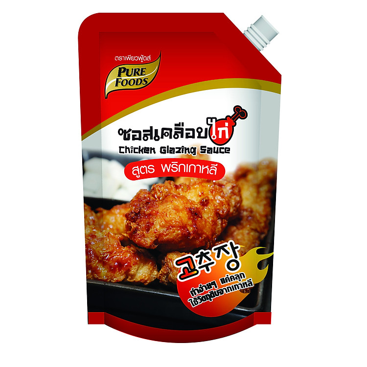 Sốt Phủ Gà Cay Hàn Quốc - Chicken Glazing Sauce with Korean Chili túi 1kg