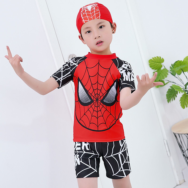 Bộ đồ bơi trẻ em người nhện BDB 6091