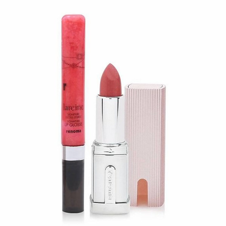 Bộ Son Môi Và Son Bóng Dưỡng Lareine Signature Lipstick #P5 Renoma_Py17