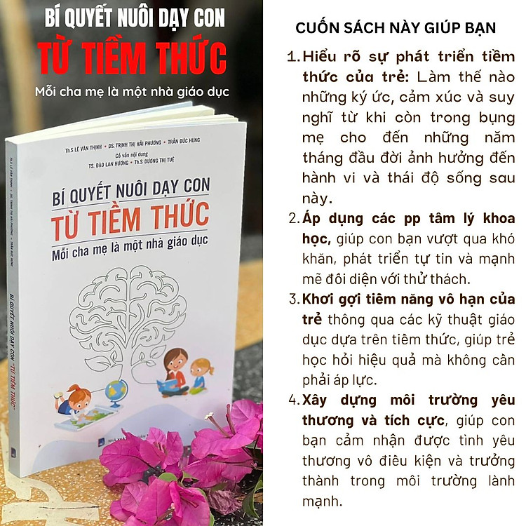 BÍ QUYẾT NUÔI DẠY CON TỪ TIỀM THỨC - Ảnh 3