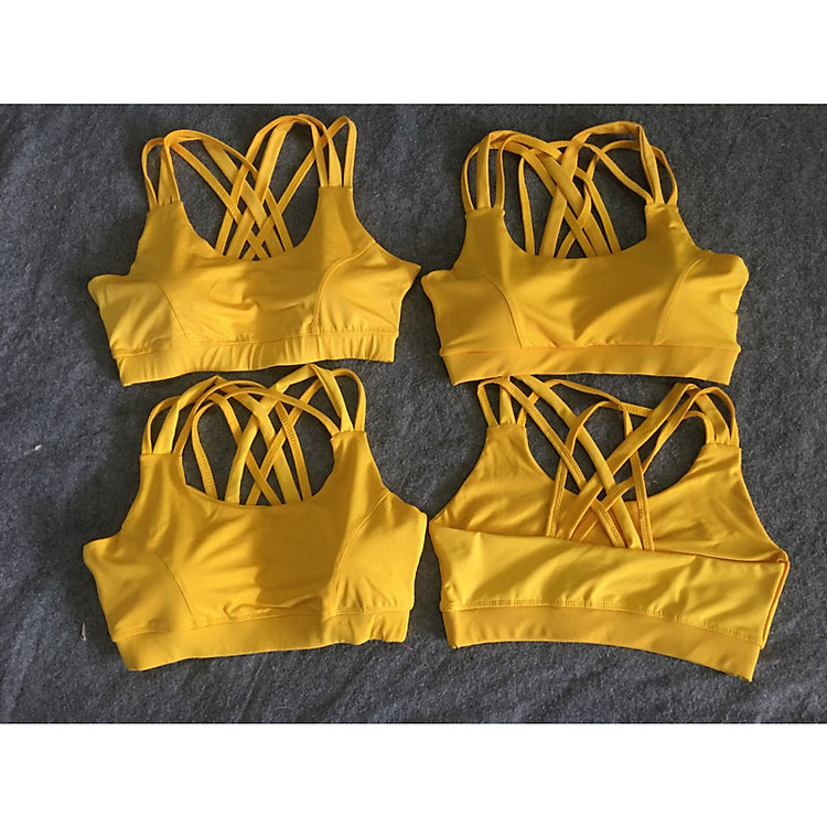 Áo bra tập gym, yoga nữ đan dây chéo lưng MS8