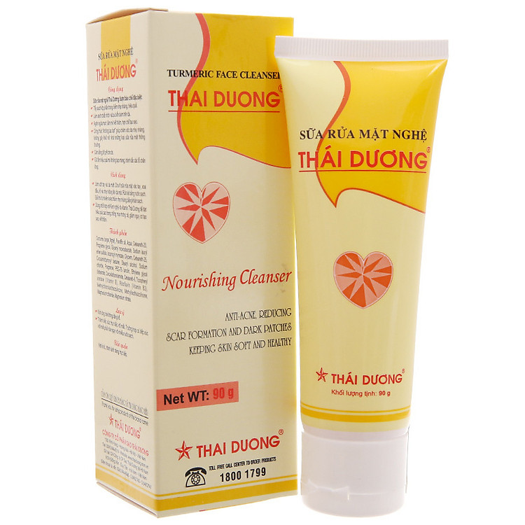 Sữa Rửa Mặt Nghệ Thái Dương (90g)
