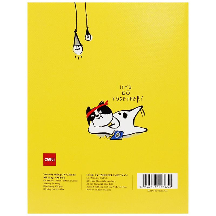 Tập Học Sinh 4 Ô Ly Vuông (96 trang, 120gsm) - Ảnh 3