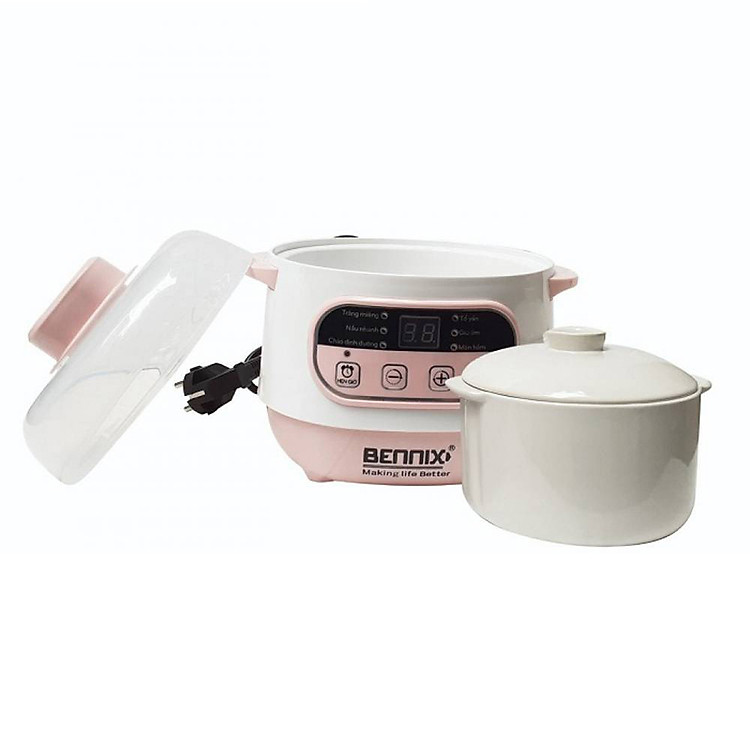 Nồi chưng yến, Nồi tiềm Bennix BN-100A Công nghệ Thái lan - Hàng Chính hãng
