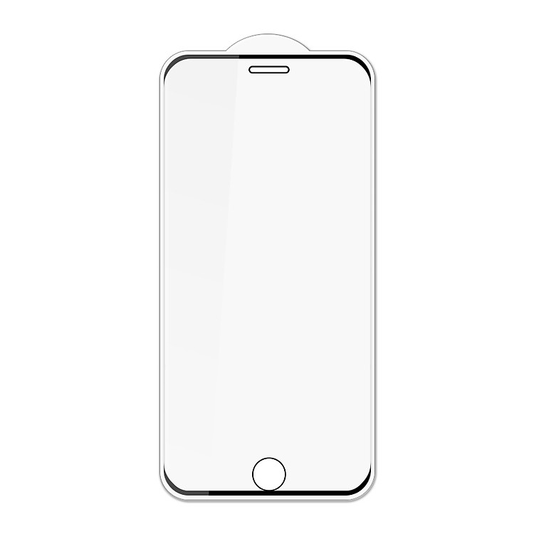 Miếng Dán Kính Cường Lực Không Viền Dành Cho iPhone 6/ 7/ 8/ 6 PLUS/ 7 PLUS/ 8 PLUS - Hàng Chính Hãng