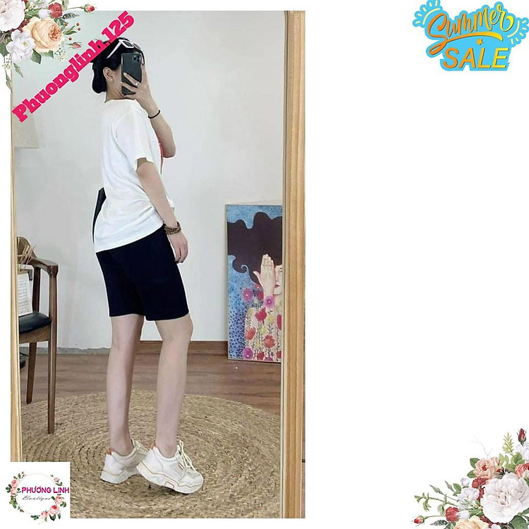 QUẦN ĐÙI LEGGING UNI CHO NỮ