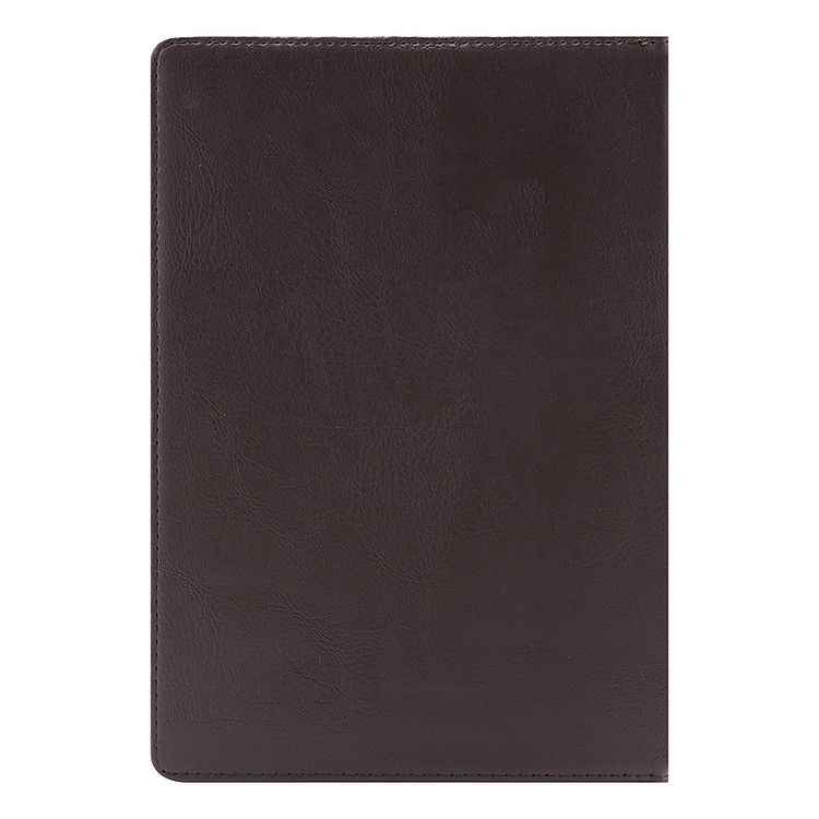 Bìa Menu A4 Da Cao Cấp 10 Lá - Màu Nâu - Ảnh 2