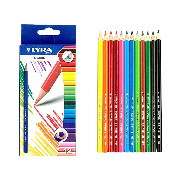Hộp Bút Chì Nước 12 Màu LYRA Osiris Aquarell