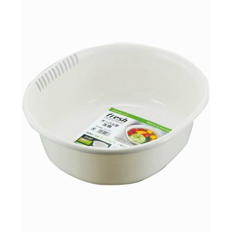 Chậu nhựa 5.3L màu trắng nội địa Nhật Bản