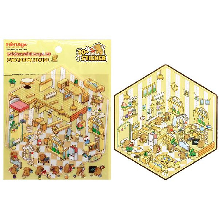 Sticker MiniScape 3D - Teenage MS-03 - Ảnh 2