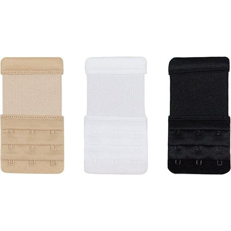 COMBO 3 MIẾNG CÀI NỐI ÁO NGỰC LOẠI 3 MÓC CÀI CÓ THUN CO GIÃN
