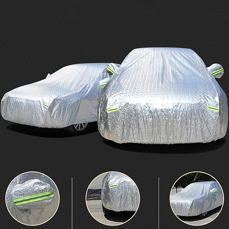 Bạt Phủ Ô tô dành cho các loại xe 4 Chỗ, 7 Chỗ, Bán Tải - Hàng Chính Hãng - Quà Tặng Cây Thông Thơm Treo Xe