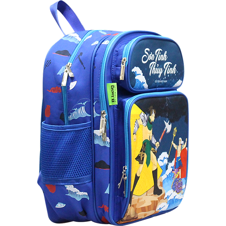 Ba Lô C1 Fairy Tale - Sơn Tinh Thủy Tinh B-12-096 - Xanh Đậm - Ảnh 6