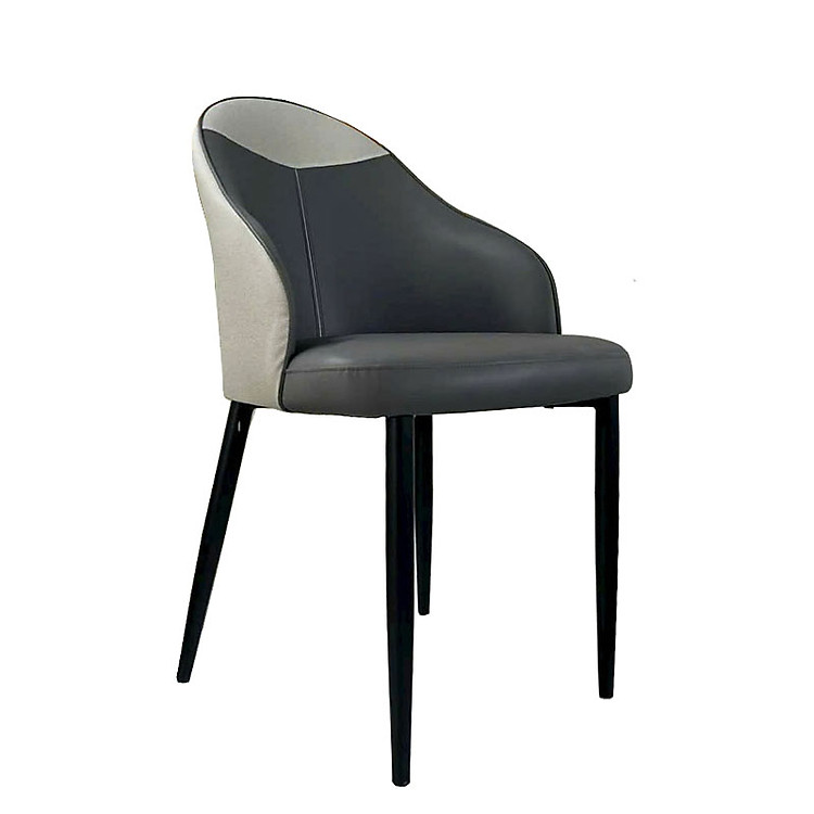 Ghế phòng ăn có nệm CN07001-P Nội thất Capta đẹp hiện đại nhập khẩu chân sắt tại hcm