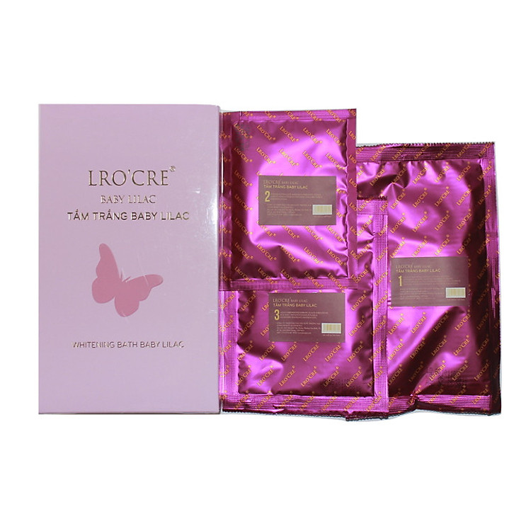 Tắm Trắng BaBy LiLac giúp da trắng hồng tươi trẻ ngăn ngừa lão hoá giảm thâm