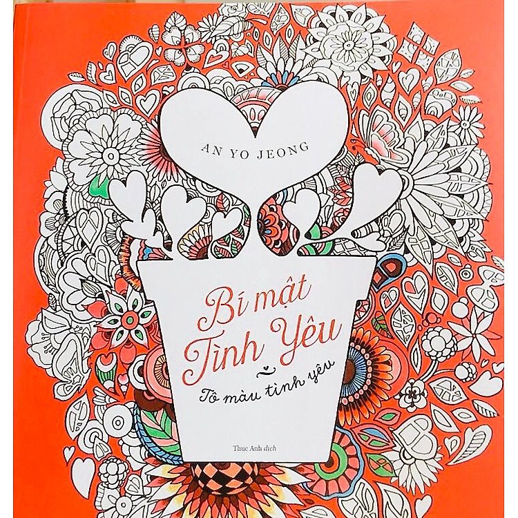 Sách Tô Màu Bí Mật Tình Yêu - Tái Bản 2022