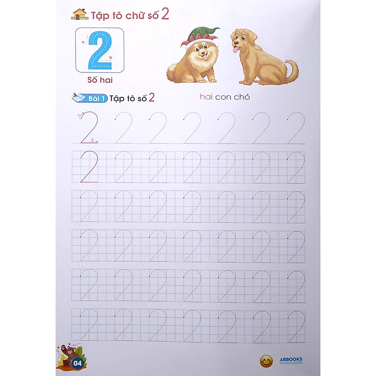 Tủ Sách Chồi Non Chăm Học - Vở Tập Tô Chữ Số (Tái Bản Lần 5) - Ảnh 3