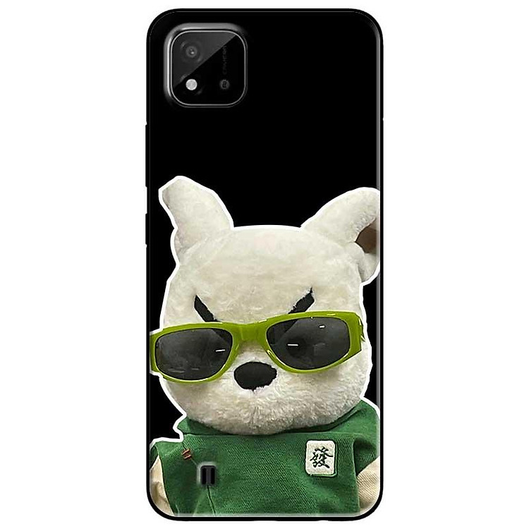 Ốp lưng cho Realme 9i - Realme 10 - C11 2021 - C65 4G - C67 - C20 - Poco X6 5G - Thỏ Kính Xanh - Hàng Chính Hãng