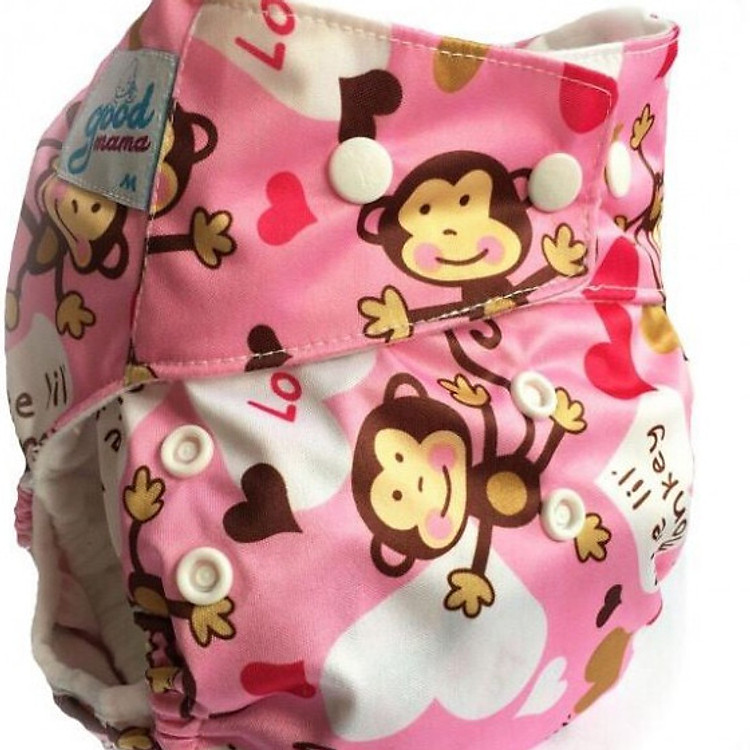 Tã vải Goodmama Siêu chống Tràn size M(3-12kg) size L (10-17kg)