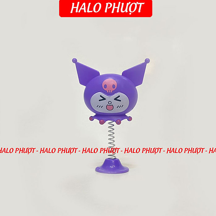 Lò Xo Kuromi Trang Trí Nón Bảo Hiểm